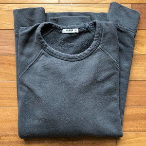 Gray Buck Mason XL Men's Pullover French Terry Sweatshirt Top